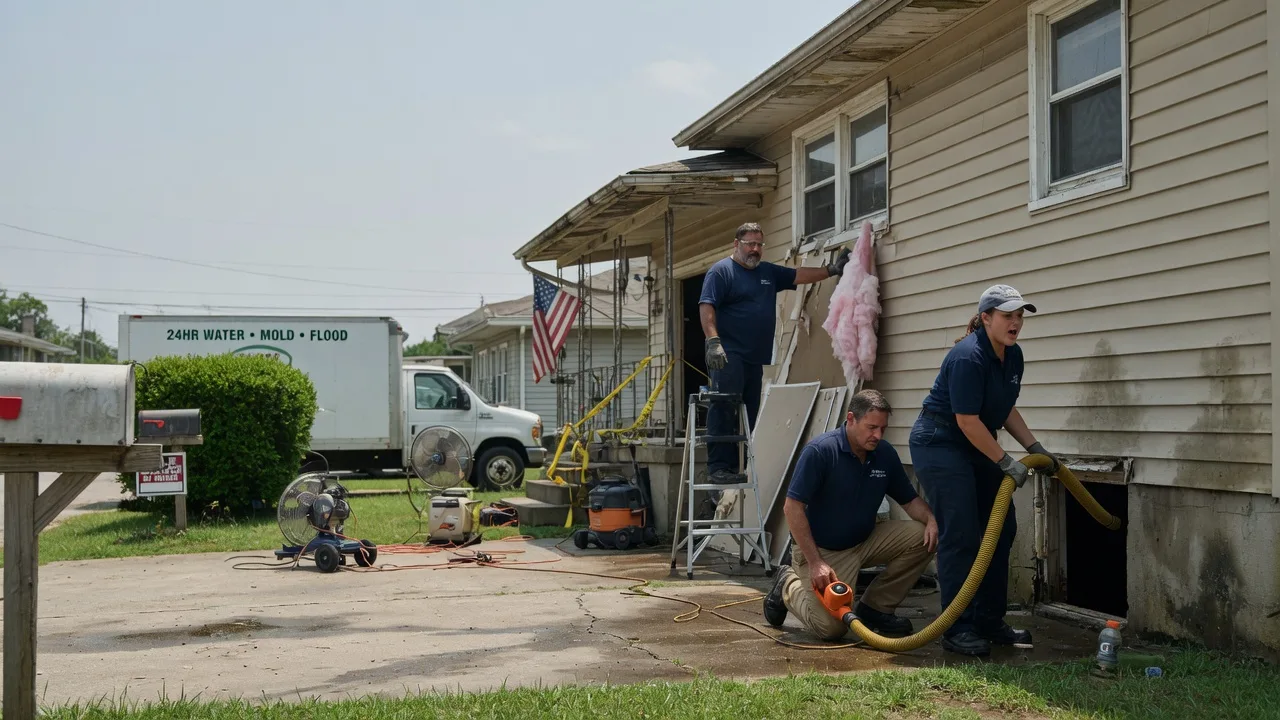 Water Damage Repair in Welsh, LA near me